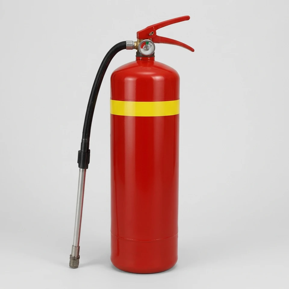 Representative product view of wet-chemical fire extinguishers on a clean neutral background