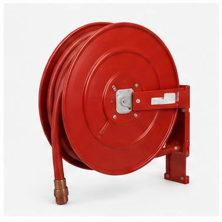 Representative product view of hose reels on a clean neutral background