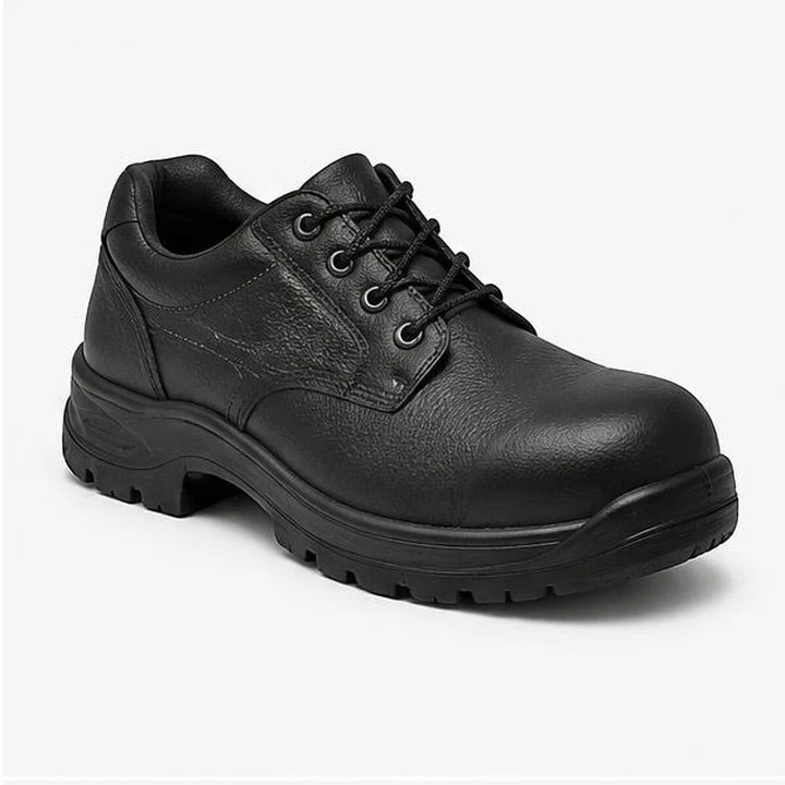 Representative product view of industrial safety shoes on a clean neutral background