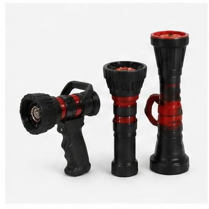 Representative product view of fire nozzles on a clean neutral background