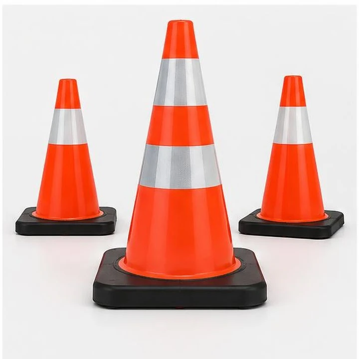 Representative product view of safety cones on a clean neutral background