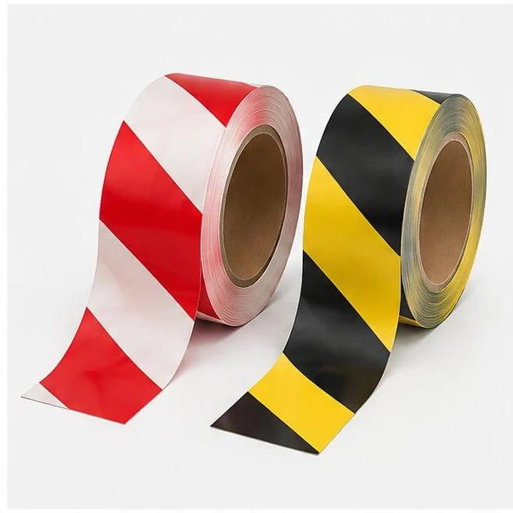 Representative product view of caution tapes on a clean neutral background