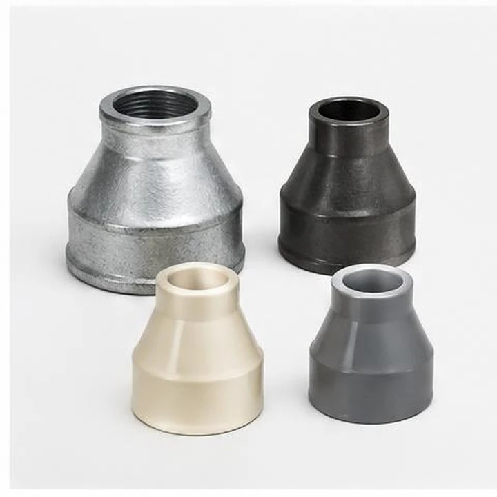 Representative product view of reducers on a clean neutral background