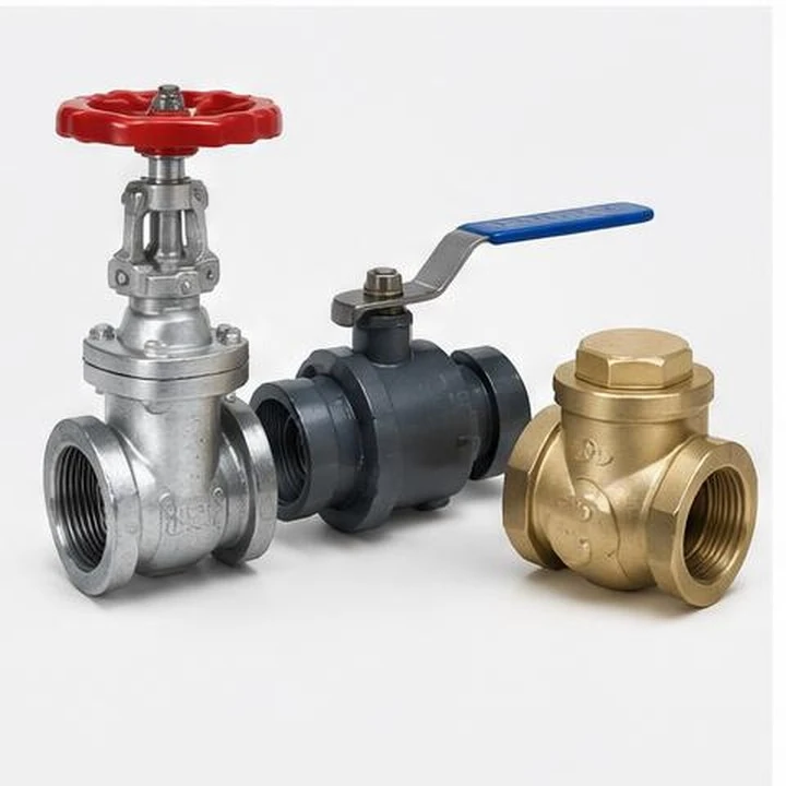 Representative product view of valves on a clean neutral background