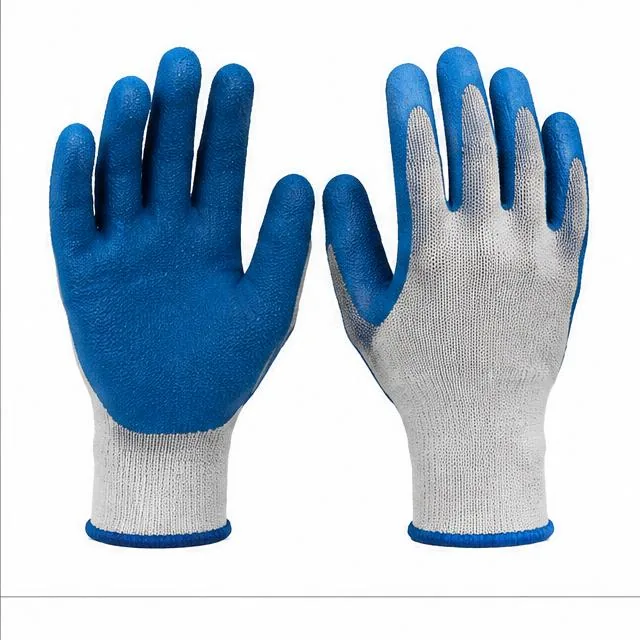 Representative product view of coated safety gloves on a clean neutral background