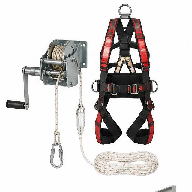 Representative product view of confined-space rescue equipment on a clean neutral background