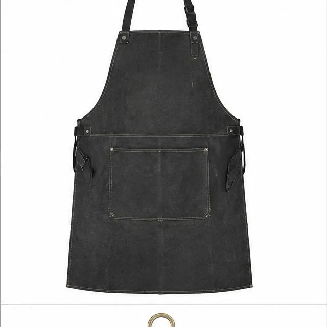 Representative product view of flame-retardant aprons on a clean neutral background