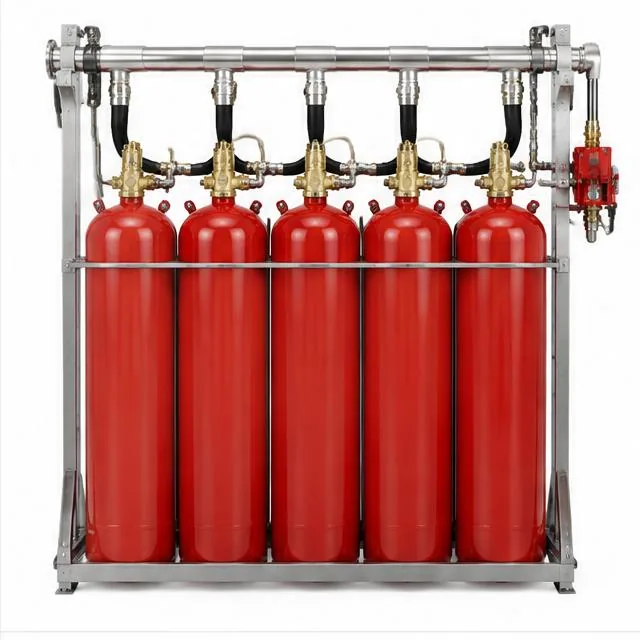 Representative product view of total-flooding fire suppression systems on a clean neutral background