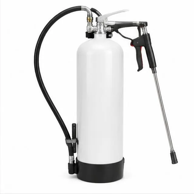 Representative product view of water-mist fire extinguishers on a clean neutral background